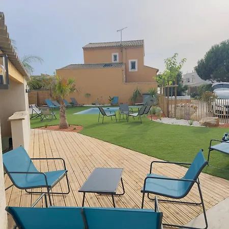 Valras-loc Familiale Avec Piscine Valras-Plage